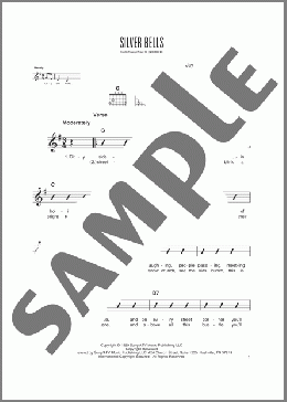 Silver Bells(Ray Evans/Jay Livingston) 楽譜 ギター（その他） ダウンロード