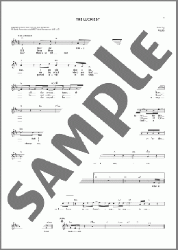 The Luckiest(Ben Folds) 楽譜 その他 ダウンロード