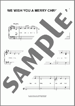 We Wish You A Merry Christmas(Traditional English Folksong) 楽譜 その他 ダウンロード