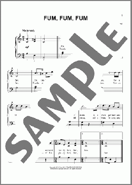 Fum, Fum, Fum(Traditional Catalonian Carol) 楽譜 その他 ダウンロード