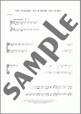 Let It Snow! Let It Snow! Let It Snow!(Jule Styne/Sammy Cahn) 楽譜 その他 ダウンロード
