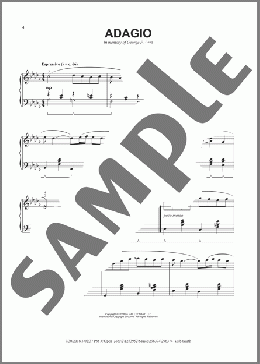 Adagio(Eugenie Rocherolle) 楽譜 ピアノ（ソロ） ダウンロード