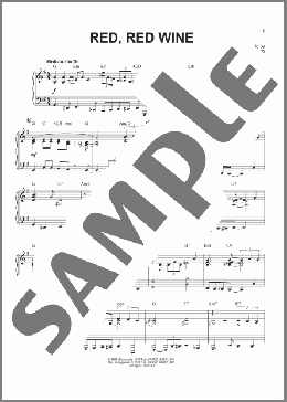 Red, Red Wine [Jazz version] (arr. Brent Edstrom)(Neil Diamond) 楽譜 ピアノ（ソロ） ダウンロード