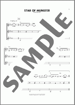 Star Of Munster(Traditional Irish) 楽譜 ギターアンサンブル ダウンロード