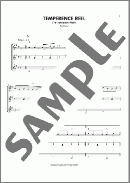 Temperence Reel (Temperance Reel)(Traditional) 楽譜 ギターアンサンブル ダウンロード