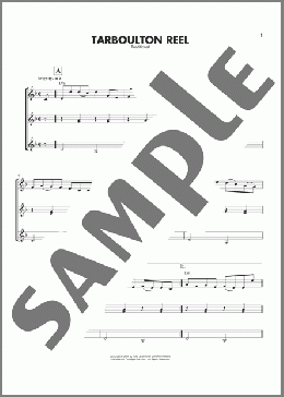 Tarboulton Reel(Traditional) 楽譜 ギターアンサンブル ダウンロード