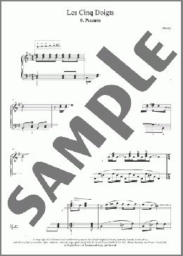 Pesante (No. 8 From Les Cinq Doigts)(Igor Stravinsky) 楽譜 ピアノ（ソロ） ダウンロード