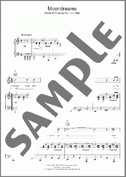 Moondreams(Buddy Holly) 楽譜 その他 ダウンロード