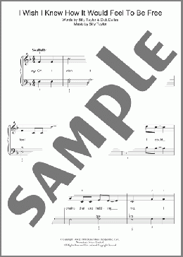 I Wish I Knew How It Would Feel To Be Free(Nina Simone) 楽譜 ピアノ（ソロ） ダウンロード