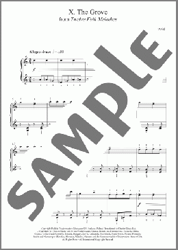 The Grove(Witold Lutoslawski) 楽譜 ピアノ（ソロ） ダウンロード