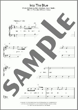 Into The Blue(Kylie Minogue) 楽譜 ピアノ（ソロ） ダウンロード