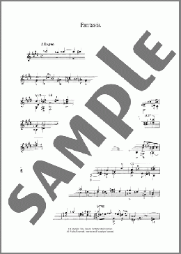 Fantasia(Battista Dalla Gostena) 楽譜 メロディ ダウンロード