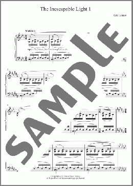 The Inescapable Light #1(Kris Lennox) 楽譜 ピアノ（ソロ） ダウンロード