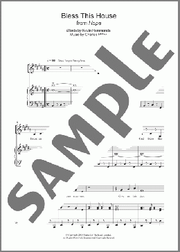 Bless This House (From 'Hope')(Charles Miller/Kevin Hammonds) 楽譜 ピアノ & ボーカル ダウンロード