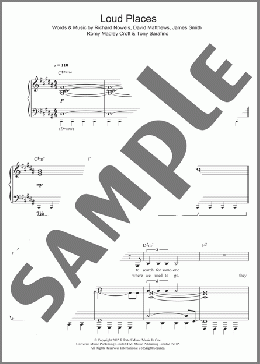 Loud Places(Jamie xx) 楽譜 その他 ダウンロード