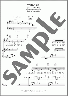 Wait A Bit (from 'Just So')(Stiles & Drewe) 楽譜 その他 ダウンロード