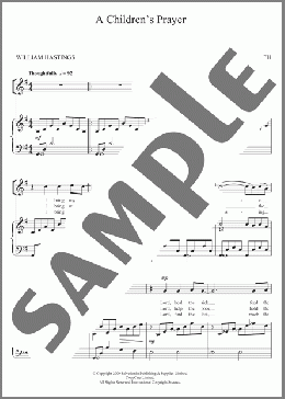 A Children's Prayer(The Salvation Army) 楽譜 その他 ダウンロード
