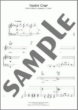 Rockin' Chair(Hoagy Carmichael) 楽譜 その他 ダウンロード