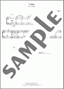 The Letter (from 'Carol')(Carter Burwell) 楽譜 ピアノ（ソロ） ダウンロード