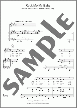 Rock Me My Baby(Buddy Holly) 楽譜 その他 ダウンロード