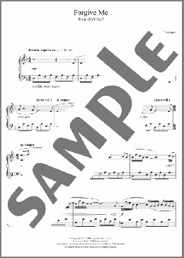 Forgive Me (From 'Wolf Hall')(Debbie Wiseman) 楽譜 ピアノ（ソロ） ダウンロード