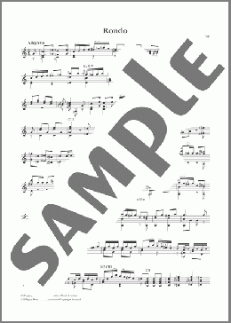 Rondo(Fernando Sor) 楽譜 ギター（その他） ダウンロード