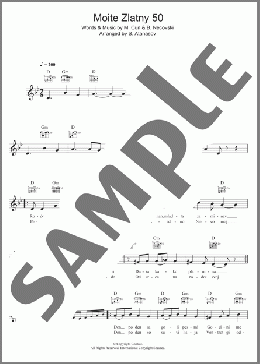 Moite Zlatny 50(Esma Redzepova) 楽譜 その他 ダウンロード