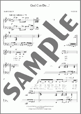 God Can Do(The Salvation Army) 楽譜 ピアノ & ボーカル & ギター ダウンロード