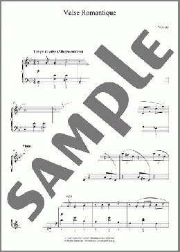Valse Romantique(Claude Debussy) 楽譜 ピアノ（ソロ） ダウンロード