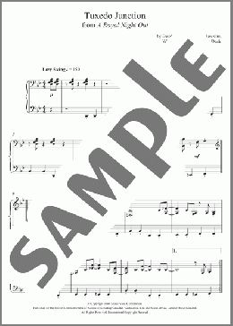 Tuxedo Junction(Paul Englishby) 楽譜 ピアノ（ソロ） ダウンロード