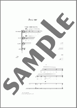 Ave Maris Stella(Paul Mealor) 楽譜 合唱（その他） ダウンロード