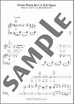 When There Isn't A Girl About(The Michael John Singers) 楽譜 その他 ダウンロード