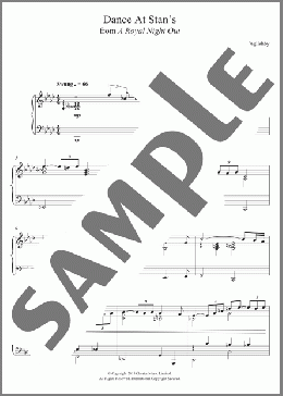 Dance At Stan's (From 'A Royal Night Out')(Paul Englishby) 楽譜 ピアノ（ソロ） ダウンロード