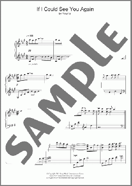 If I Could See You Again(Yiruma) 楽譜 ピアノ（ソロ） ダウンロード