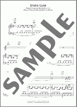 Snake Eyes(Mumford & Sons) 楽譜 その他 ダウンロード