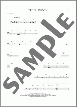 The Blue Room(Lorenz Hart/Rodgers & Hart) 楽譜 トロンボーン（ソロ） ダウンロード