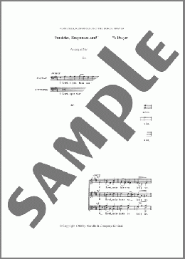 Versicles, Responses And The Lord's Prayer(Bernard Rose) 楽譜 その他 ダウンロード