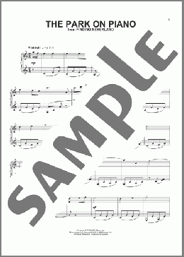 The Park On Piano (from Finding Neverland)(Jan Kaczmarek) 楽譜 ピアノ（ソロ） ダウンロード