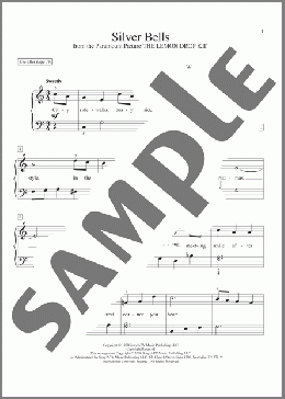 Silver Bells(Kenny Chesney) 楽譜 ピアノ（ソロ） ダウンロード