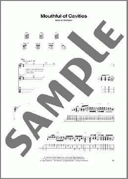 Mouthful Of Cavities(Blind Melon) 楽譜 ギター（ソロ） ダウンロード