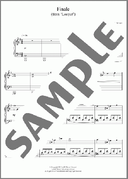 Finale (From 'Looper')(Nathan Johnson) 楽譜 ピアノ（ソロ） ダウンロード