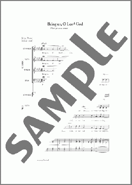 Bring Us, O Lord God(William H. Harris) 楽譜 その他 ダウンロード