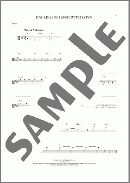 Falling In Love With Love(Lorenz Hart) 楽譜 その他 ダウンロード