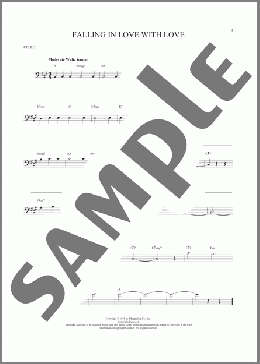 Falling In Love With Love(Lorenz Hart) 楽譜 チェロ ダウンロード