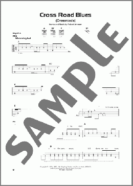 Cross Road Blues (Crossroads)(Cream/Eric Clapton) 楽譜 ギターリード ダウンロード