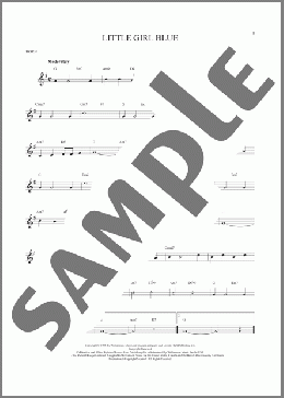 Little Girl Blue(Rodgers & Hart) 楽譜 ホルンソロ ダウンロード