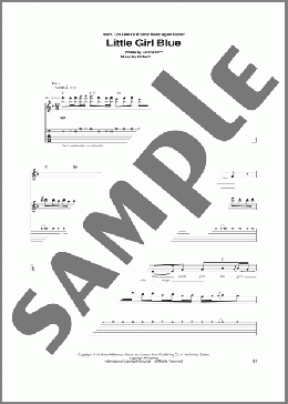 Little Girl Blue(Janis Joplin) 楽譜 ギター（ソロ） ダウンロード