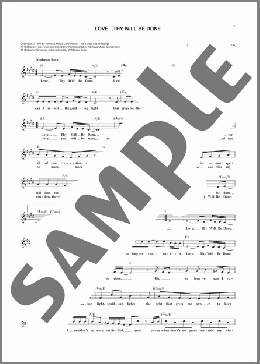 Love...Thy Will Be Done(Prince) 楽譜 その他 ダウンロード