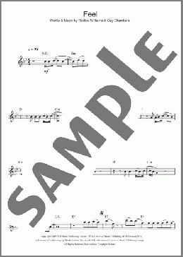 Feel(Robbie Williams) 楽譜 フルート ダウンロード