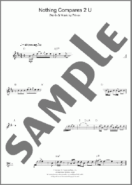 Nothing Compares 2 U(Sinead O'Connor) 楽譜 フルート ダウンロード